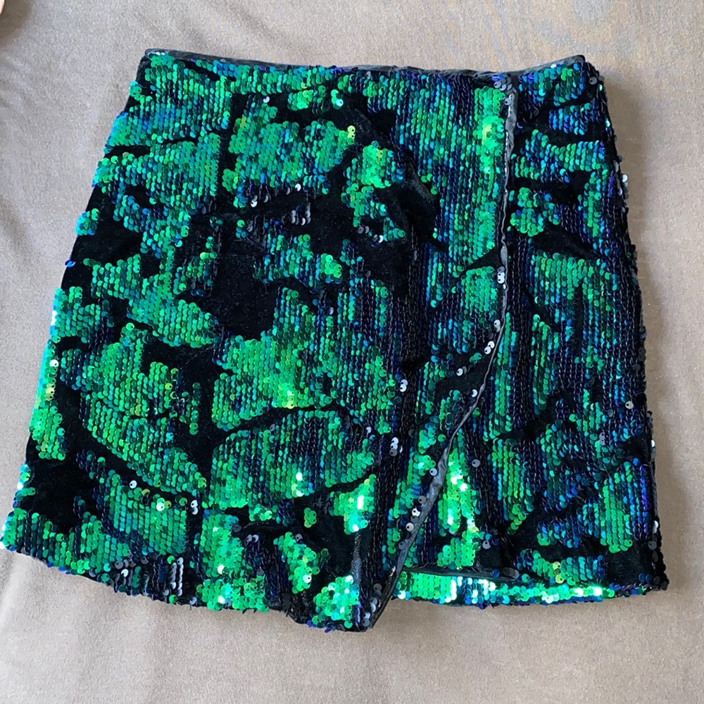 Sequin skirt